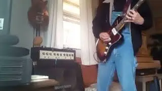 Desert rock-Stoner rock-Doom metal riffage, CRANKED vintage Silvertone 1465, G&L Doheny Legacy-