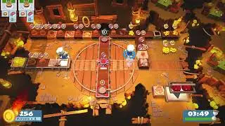 Overcooked! 2 2-6 4 gwiazdki solo Wynik 1896
