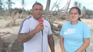 Witness: I saw big ash clouds, waves coming onto roads