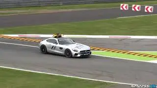 2015 Mercedes AMG GT S F1 Safety Car   Lovely Sound @ Track!