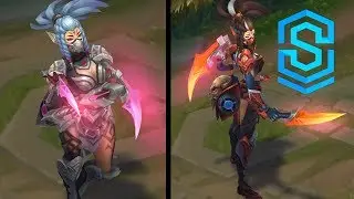 Headhunter Akali Chroma Skins