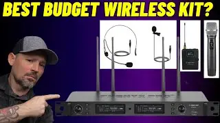 Phenyx Pro PTU-2U Wireless Microphone System | One Wireless System | Three Mic Options.