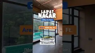 Lajpat Nagar Link Road Office for Rent | Main Road Commercial Property for Lease  #commercial