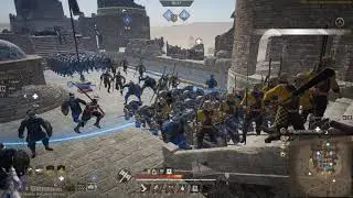 Conqueror's Blade Gameplay - Epic Defense with Modao, Point A at Kurak Castle Siege!