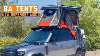 NEW DEFENDER ROOFTOP TENT | OPENING, CLOSING AND DETAILS
