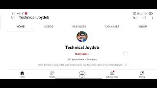 New Intro for Technical Joydeb