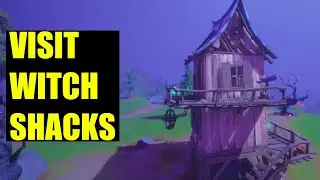 Visit Different witch Shacks - All Witch Shack Location Fortnite (Fortnitemares Challenges)
