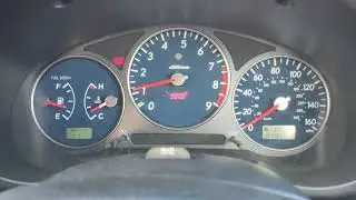 Subaru Speedo, rev gauge.