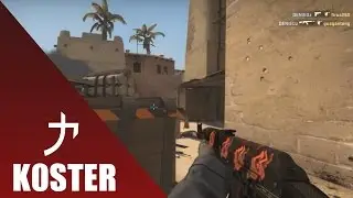 CS:GO - k0ster ACE Mirage FACEIT MASTER LEAGUE