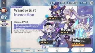Genshin Impact Permanent banner using 100 Acquaint fate F2P