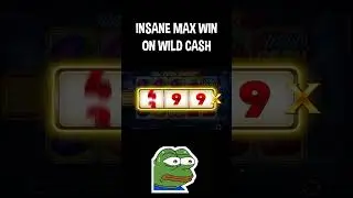 OUR FIRST EVER MAX WIN (WILD CASH 9990x SLOT)