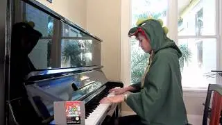Lara plays the Bubble Bobble Theme (piano cover)
