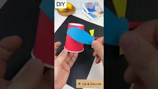 DIY: Helicopter made with the help of cards for kids #reels #trending #diy #handmade #youtube #yt