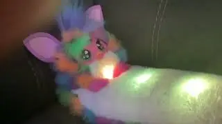 Neon star Furby