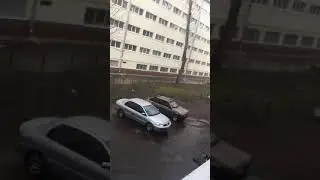 Moscow rain and temperatures