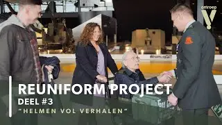 Veteranen Roy (Afghanistan) en Ton (Indie Korea) ontvangen ReUniForm | Helmen Vol Verhalen
