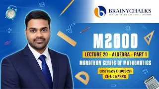 ALGEBRA PART 2 (Q16 - Q26) - Tamil | CBSE X 2026