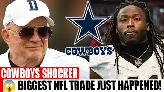 BREAKING: Alvin Kamara Traded to Dallas Cowboys as Jerry Jones Confirms Blockbuster Deal