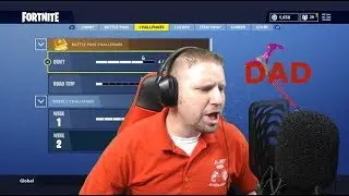 40 YEAR OLD DAD PLAYS FORTNITE WITH SUBS