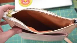 LV Handbag Restoration: Part 7: Pink bag complete.  Ready for final restoration