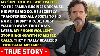 My Son Kicked Me Out For His Wife… Three Days Later, I Saw 97 Missed Calls -True Story