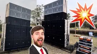 Shiv Sound & Cabinets - Sound Check 💥 8 Bass ❤️ 