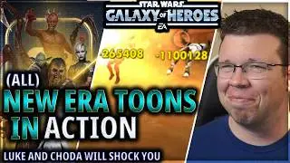 WATCH: AWESOME GAC OPPONENT HELPS ME TEST ALL NEW ERA CHARACTERS IN 3v3 (w/ Timestamps!) #swgoh