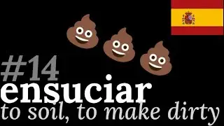 Practice ENSUCIAR in A2 Spanish | 10 sentences