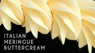 ITALIAN MERINGUE BUTTERCREAM // SMALL BATCH