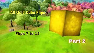 EVERY TIME THE GOLD CUBE HAS FLIPPED ON FORTNITE! Flips 7-12 (Part 2)