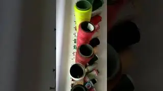 DIY thread holder stand #sewing sewing box for storage/sewing hacks for beginners #shorts