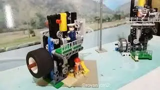 Air engine pneumatic , #legophotography​#legomoc​#legomania​#legofan​ #legophoto​#legogram​