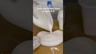 Learn how to make these Trays & vase at home #gypsum #art #asmr #trending #viral #diy #craft #fyp