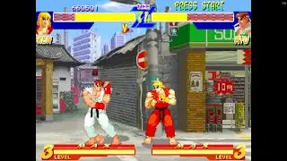 KEN &mdash; Full Playthrough & Ending | Street Fighter Alpha: Warrior&rsquo;s Dreams (Arcade Retro Gameplay)