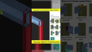 Haunch connection #peb #polytechnic #steel #steelstructure#civilengineering #civilengineeringstudent