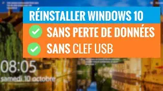 [TUTO] R&Eacute;INITIALISER LE PC (SANS PERTE DE DONN&Eacute;ES ET SANS CLEF USB)