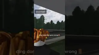 never ding dong ditching #carcrashstudio