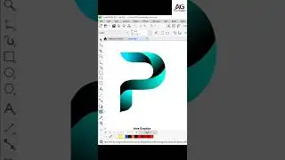 𝗟𝗼𝗴𝗼 𝗱𝗲𝘀𝗶𝗴𝗻 𝘄𝗶𝘁𝗵 𝗣 𝗹𝗲𝘁𝘁𝗲𝗿 𝗶𝗻 𝗰𝗼𝗿𝗲𝗹𝗱𝗿𝗮𝘄 | #coreldraw #shorts |