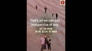 BEAUTY OF DESERT PLAINS IN OMAN| Song-When the Morning Breaks|Vocal:Jake Simon|Editing:Liz Thayil 