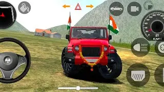 Full modified mahindra thar 4x4 gaming @DHAKAD_GAMING-l9f #1millionviews #indiancarsimulator3d 👿👿😨
