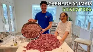COMO FAZER LINGUI&Ccedil;A DE CARNE DE CA&Ccedil;A
