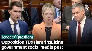 Opposition criticise Dept of Housing over 'demeaning' social media video