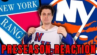 Rangers vs Islanders Preseason Reaction