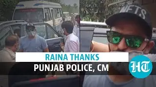 Raina visits house of uncle who was killed, thanks Punjab CM for arrests