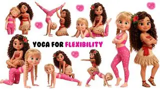 Kids Partner Yoga Fun | Simple Poses for Happy Moments ✨ Kids Yoga