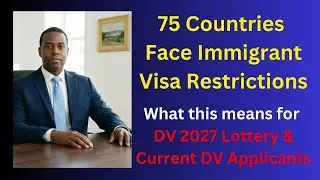 75 Countries Face Immigrant Visa Restrictions - The impacts on DV Lottery and Applicants