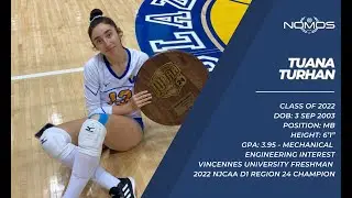 Tuana Turhan  - FR Vincennes University - MB 6'1