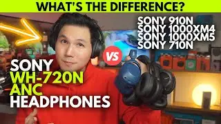 Sony WH-CH720N Headphones: Review & Comparison with 1000xm4, xm5, xb910n