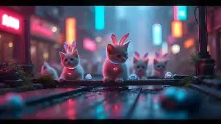 🔮✨🐈 Tales of Fantasy Cats 😻🐰 Easter Edition 🥚🐇 Cute & Funny AI Cat 😸 @Awwimals #easter #fantasy #cat