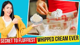 How to Make Fluffy Whipped Cream in Minutes!
